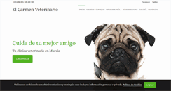 Desktop Screenshot of elcarmenveterinarios.com