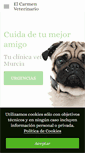 Mobile Screenshot of elcarmenveterinarios.com